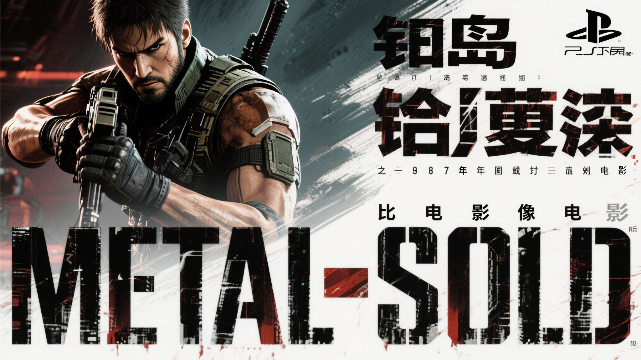《合金装备》（Metal Gear Solid）由小岛秀夫操刀设计，自1987年
